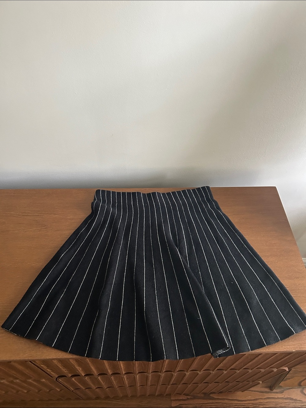 Zara Knit sweater striped skirt